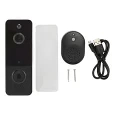 Campainha Inteligente WiFi Com Câmera Video Doorbell U8/T8 Áudio Bidirecional