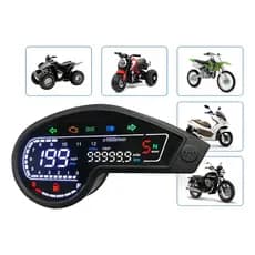 Painel Digital P/ Moto LCD Bros 125 150 NXR150 XTZ125 XR250 Velocímetro Tacômetro