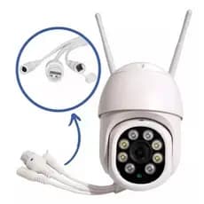 Câmera WiFi PTZ Externa XY-1020S-WIFI Rotativa Com Fonte 12V