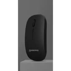 Mouse Sem Fio GooJodoq M02 Bluetooth 5.2 + 2.4G Recarregável Preto