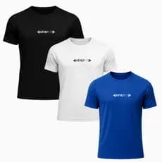 KIT 3 CAMISETAS TERMICAS TREINO DRYFIT ACADEMIA E ESPORTE AO AR LIVRE UNISSEX