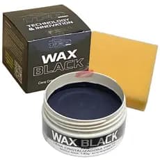 Cera Espelhamento De Carnaúba Automotiva Carro Preto Prata e Cinza Wax Black TFP