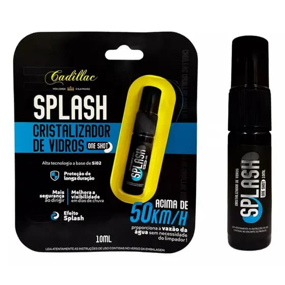 Cristalizador Vidros Repelente De Água Splash 10ml Cadillac
