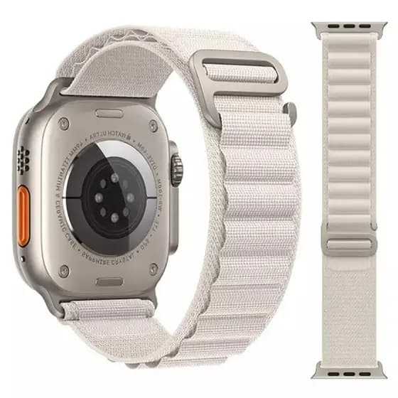 New Pulseira Alpine Loop 2 Camadas Reforçada p/ Smartwatch 42 44 45 49mm – Conforto e Estilo Av