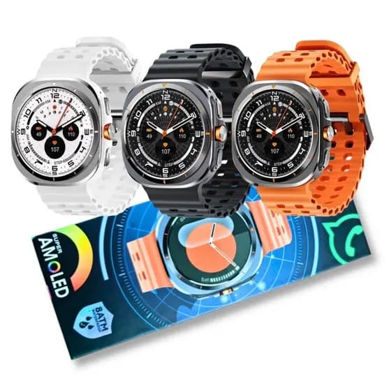 New Smartwatch Microwear SU01 Série 11 Amoled GPS Whatsapp A Prova D'água Av