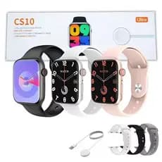 New Smartwatch CS10 47mm Série 10 NFC, 128MB, Acesso a Redes Sociais + Pulseira Extra Grátis Av