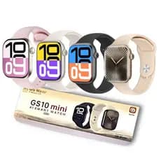 New Smartwatch GS Wear GS10 Mini Série 10 42mm AMOLED com Pulseira Extra e Assistente ChatGPT Av