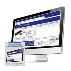 Sistema P/ Loja, Controle De Estoque, Pdv, Caixa, Vendas