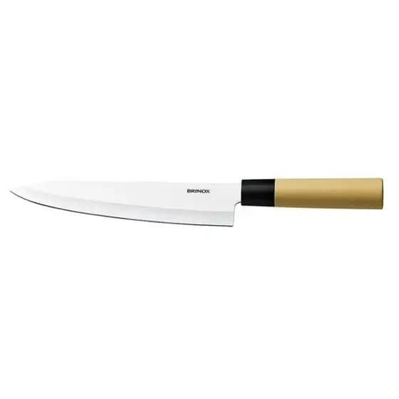 Faca Samurai Chef Inox 8'' Brinox - 2504/303
