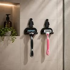 Suporte Para Gillette Adesivo Organizador Porta Prestobarba 3M