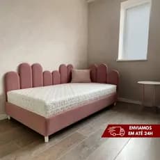 Cabeceira Estofada Modular em Nuvem 45x20 - Solteiro, Casal, Queen, King - ENVIO IMEDIATO