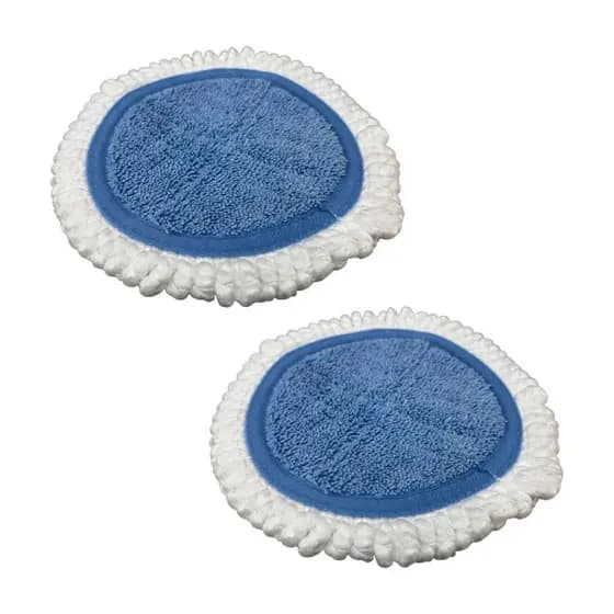 Kit 2 Esfregão Mop Limpador De Piso Philco Clean Mop Pme01b Azul E Branco