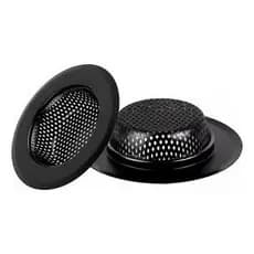 Ralos  de inox Preto 72mm/7,2cm Aço Inox Premium Para Pia Casa Cozinha Chique ideal para válvula de 1.1/4 Kit 02