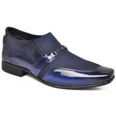Sapato Social Masculino Bicolor Premium Verniz Festa Casamento