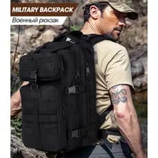 Mochila Tática Militar 40L Resistente Para Viagem Trilhas Camping e Dia a Dia