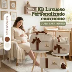 Kit Bolsa Maternidade luxo Personalizado