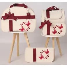 kit bolsa maternidade luxo para menina