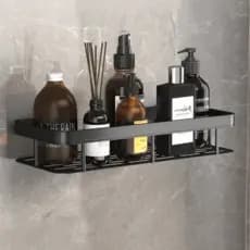 Estante de Banheiro Suporte Organizador de Shampoo Sabonete e Cremes