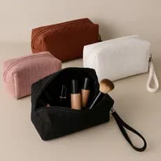 Estojo Necessaire Bolsa Organizadora Feminina de Maquiagem e Cosméticos Para Viagem