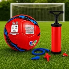 Bola de Futebol Futsal Resistente e Bomba de Ar Portátil Encher Infantil Brincar Copa do Mundo 2026
