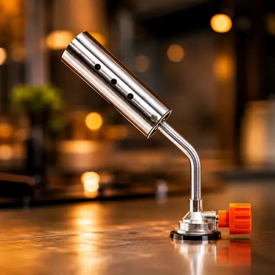 Maçarico Portátil Multiuso Culinário Cozinha 1200 Graus Acendedor Profissional Turbo Lança Chamas