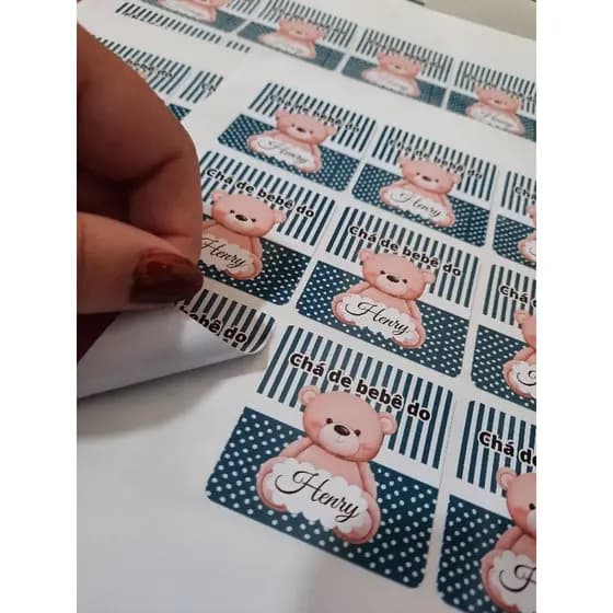 50 Adesivos Personalizados 5x5 DIVERSOS TEMAS