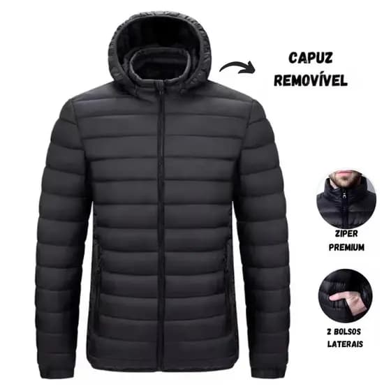 Jaqueta Puffer Blusa Casaco Bobojaco Frio Impermeável Moto
