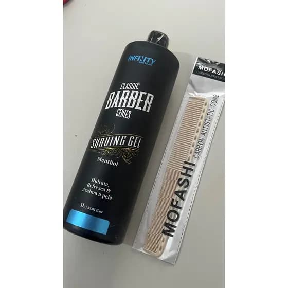 Kit Pente carbono + Shanvig gel infinity