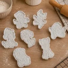Kit 7 Moldes Cortador da Patrulha Canina para Biscoito Cookie