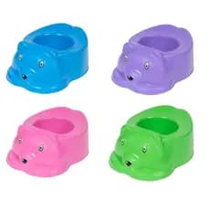 Penico Infantil Troninho Educativo Urso Rosa Azul Verde Lilás Menina Menino - Styll