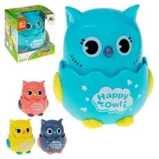 Brinquedo Coruja Aperta E Anda Infantil Art Brinks Cores