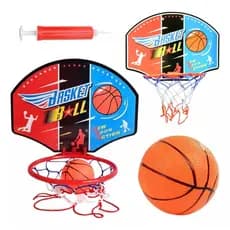 Cesta de Basquete Infantil Completa: Tabela, Bola e Bomba - Diversão e Desenvolvimento Garantidos