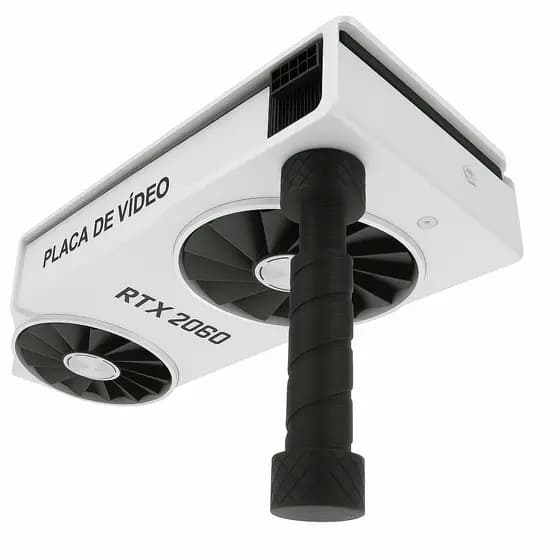 Suporte Vertical Placa De Vídeo Gpu universal Ajustável 7,3 A 15cm