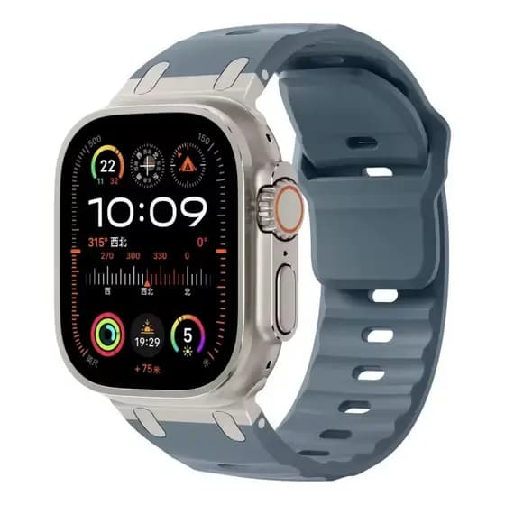 Pulseira Para Apple Watch Ultra 3 Esportiva 44 45 46 49mm
