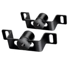 Suporte TV e Monitor Fixo de Parede ou Painel Universal 10 a 84 Pol em Aço Preto