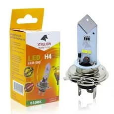 Lâmpada Led Farol Moto H4 6500k Honda Cg Fan Titan Start Cargo Yamaha Ybr Factor Fazer