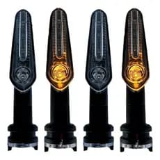Par Pisca Seta Moto Yamaha Fazer Factor 150 Mt03 Mt07 Mt09 2021