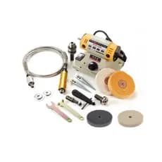 Kit de Acessórios para Micro Retífica TM – Eixo Flexível, Mandril e Adaptadores