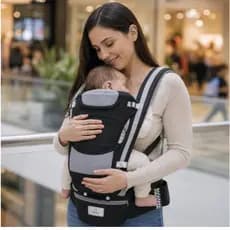 Canguru Porta Bebê Qinhu® Modelo 1008 – Conforto e Segurança para o Seu Bebê