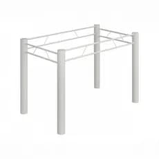 Base para Mesa de 140x75 Paris Liso Branco Teixeira