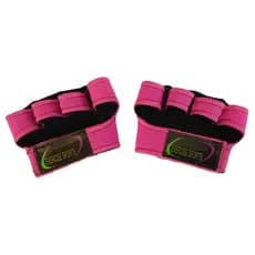 Luva Academia, Musculação - Modelo com Meia Luva Rosa