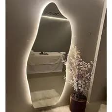 Espelhos com LED Lapidado Diversos Modelos para Banheiro Lavabo Quarto Sala e Penteadeira