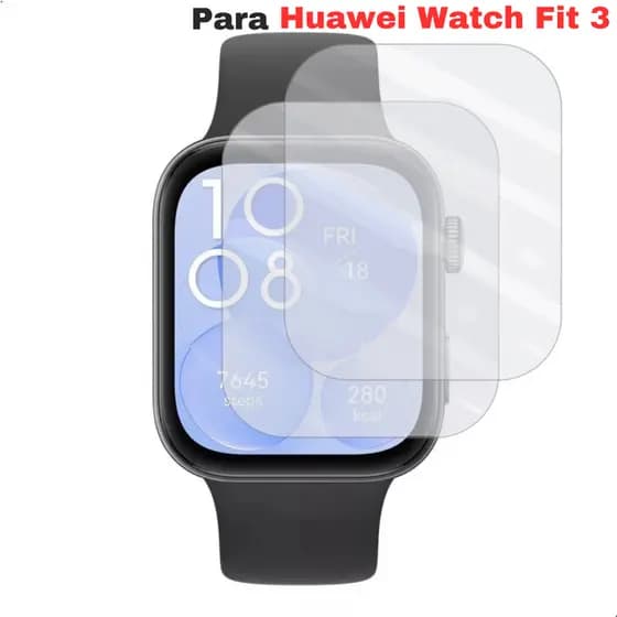 Película Protetora Tela Toda Para Huawei Watch Fit 3