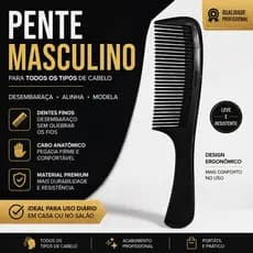 Pentes Profissionais | Ideal para Uso Diário e Desembaraço Suave