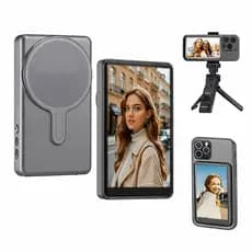 Tela Magnética Monitor Para Celular Sem Fio Smartphone Selfi