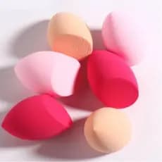 kit  com 12  esponja para maquiagem beauty