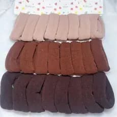 kit com 24 Elásticos De Meia Grossa lindas cores