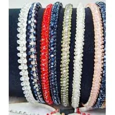 Kit 6 Tiaras De Cristal Com Modelos E Cores Variados lindas