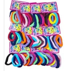 kit 72 elástico de cabelo feminino xuxinha rabicó  um pacote de  xuxinhas  lindas