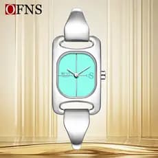 OFNS 5518 Nova Moda Feminina Pulseira Relógio Jóias Fivela De Liga 3ATM De Pulso De Quartzo À Prova D'água-49